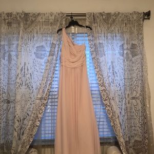 Monique Lhuillier Jocelyn Bridesmaid Dress - Blush